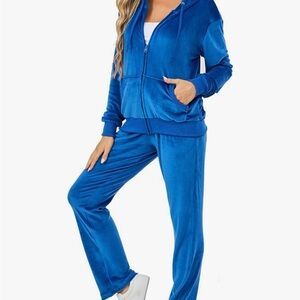Amazon Velour Track Suit for Women 2 Piece